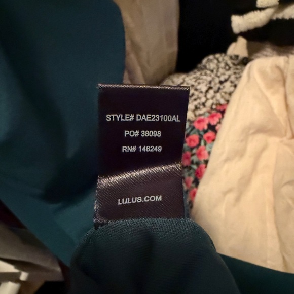 Lulus Lots of Love emerald green strapless midi dress - Picture 6 of 6